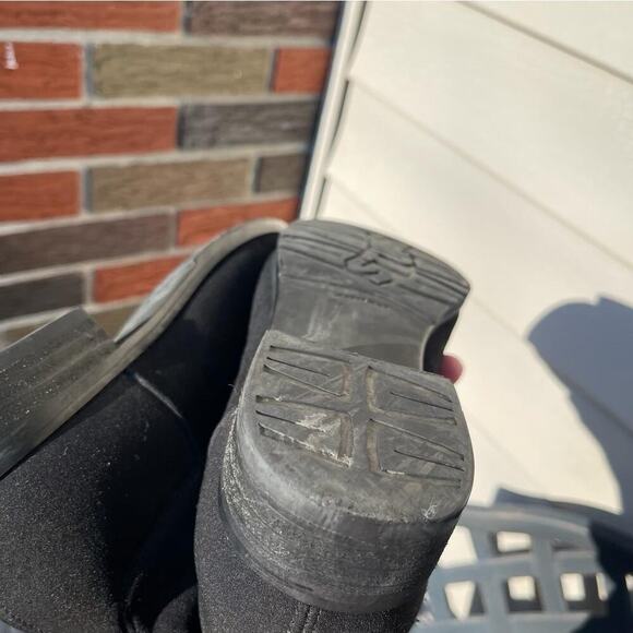 Stuart Weitzman Black 5050 Suede Over the Knee Boots 38 - Picture 7 of 8